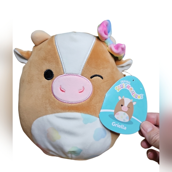 Squishmallow Winky Cow Griella - Picture 1 of 2